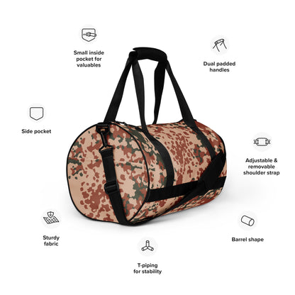 Danish Flecktarn Desert CAMO gym bag - Gym Bags
