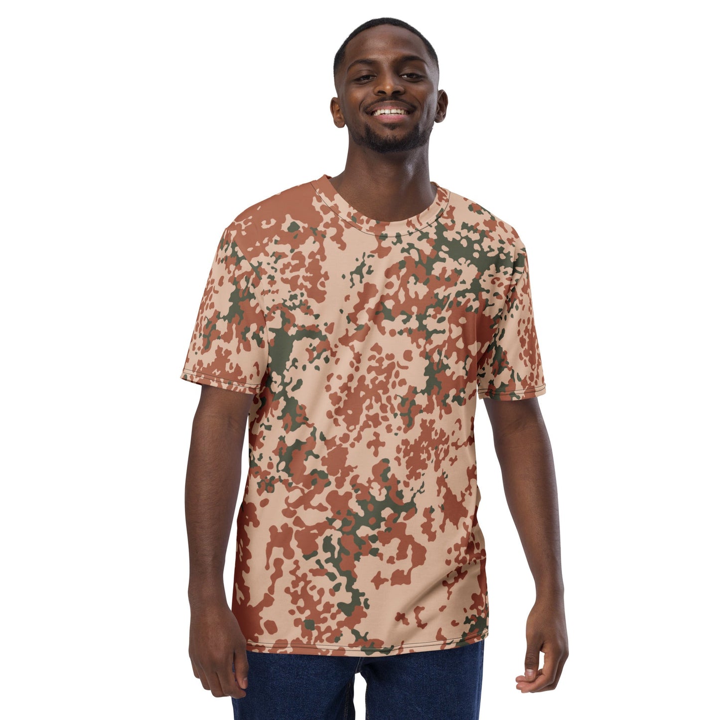 Danish Flecktarn Desert CAMO Mens T-shirt - T-Shirts