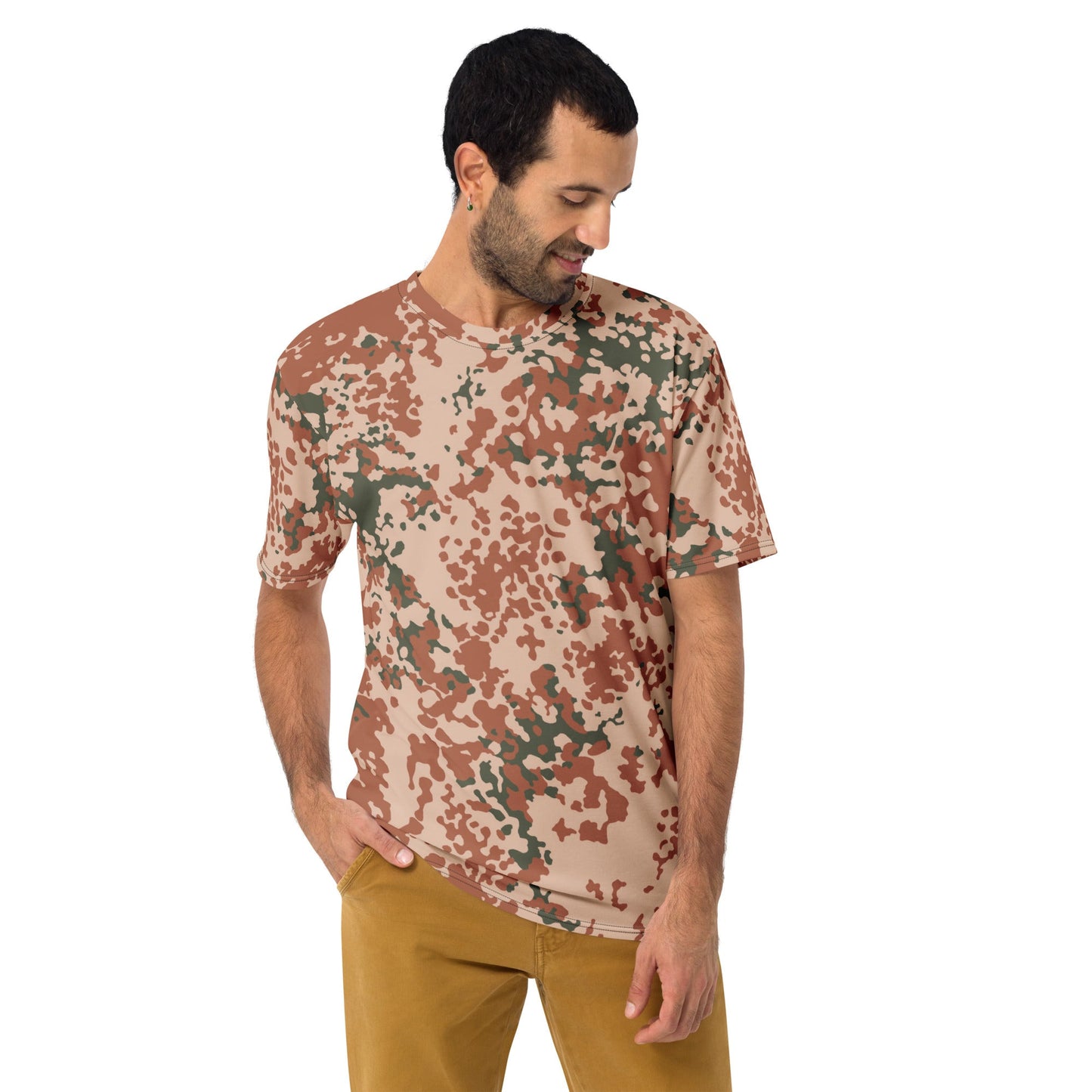 Danish Flecktarn Desert CAMO Mens T-shirt - T-Shirts