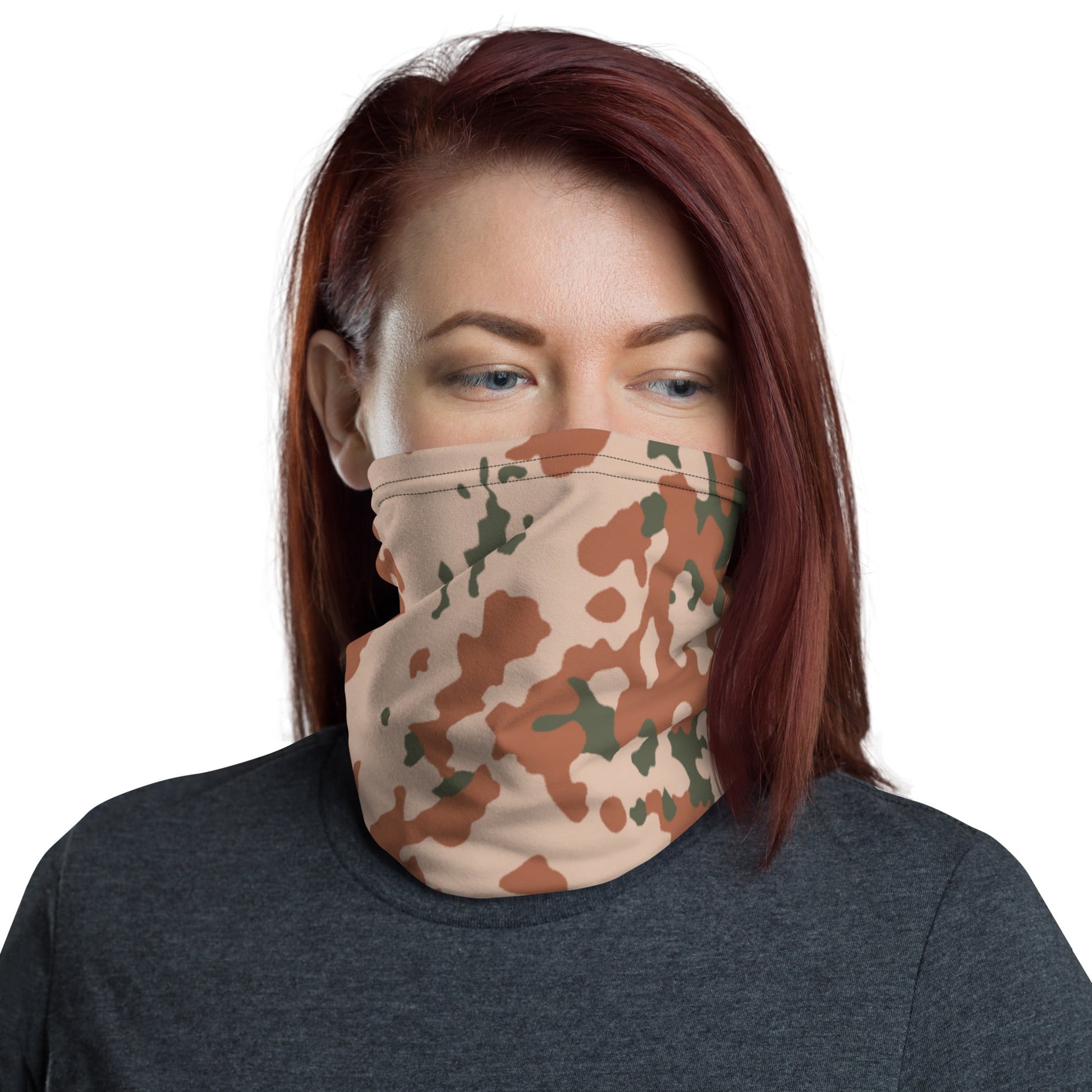 Danish Flecktarn Desert CAMO Neck Gaiter Gaiters