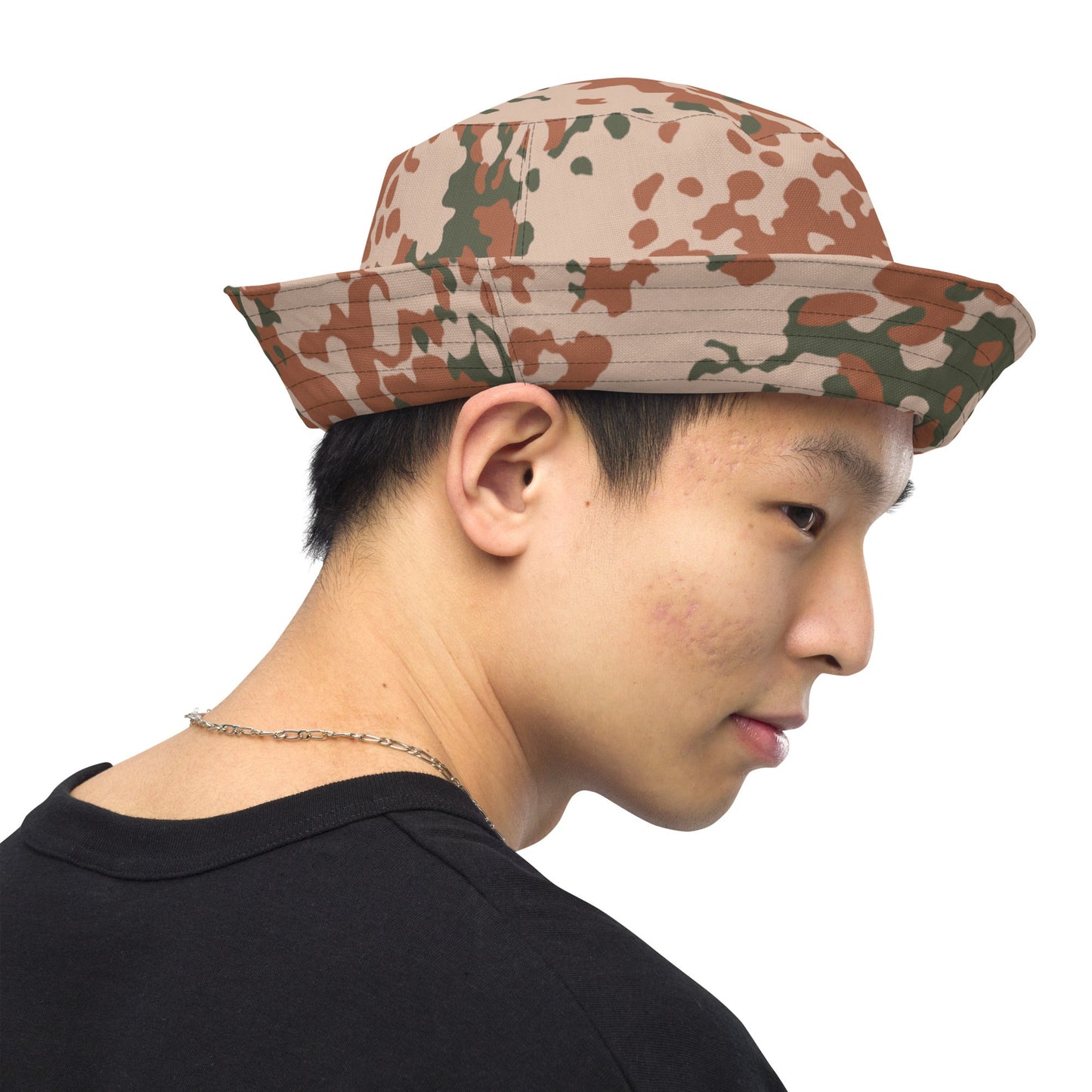 Danish Flecktarn Desert CAMO Reversible bucket hat - Bucket Hats