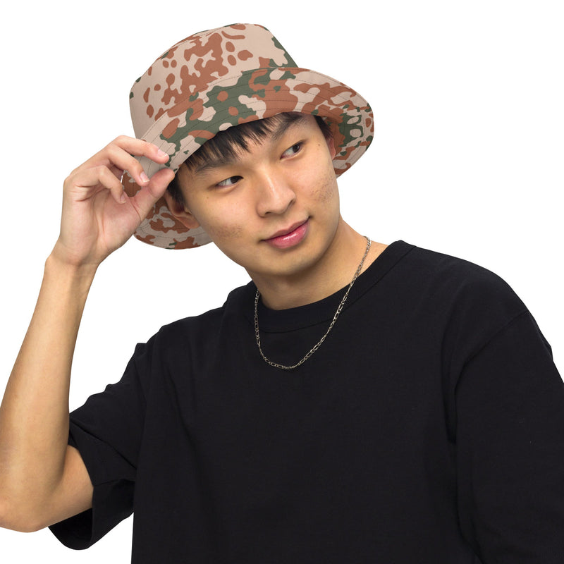 Flecktarn Scandinavian Desert CAMO Reversible Bucket Hat - Head