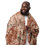 Flecktarn Desert Scandinavian CAMO Sherpa Blanket