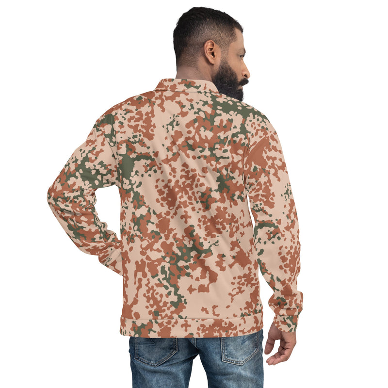 Flecktarn Desert Scandinavian CAMO Unisex Bomber Jacket