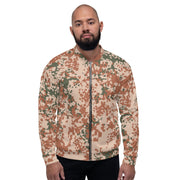 Flecktarn Desert Scandinavian CAMO Unisex Bomber Jacket