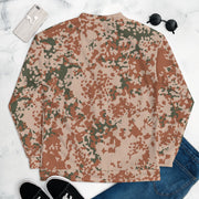Flecktarn Desert Scandinavian CAMO Unisex Bomber Jacket