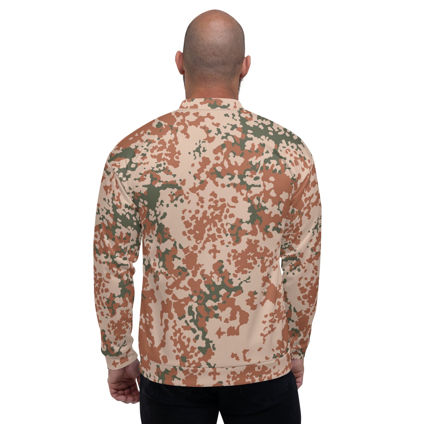 Danish Flecktarn Desert CAMO Unisex Bomber Jacket - Jackets