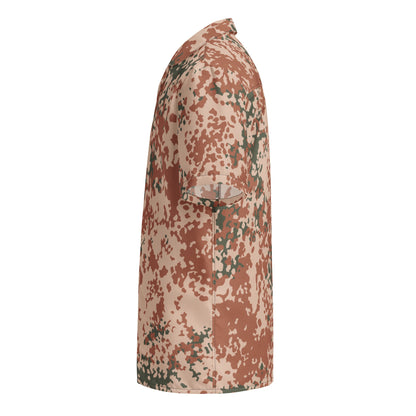 Danish Flecktarn Desert CAMO Unisex button shirt - Button Shirts