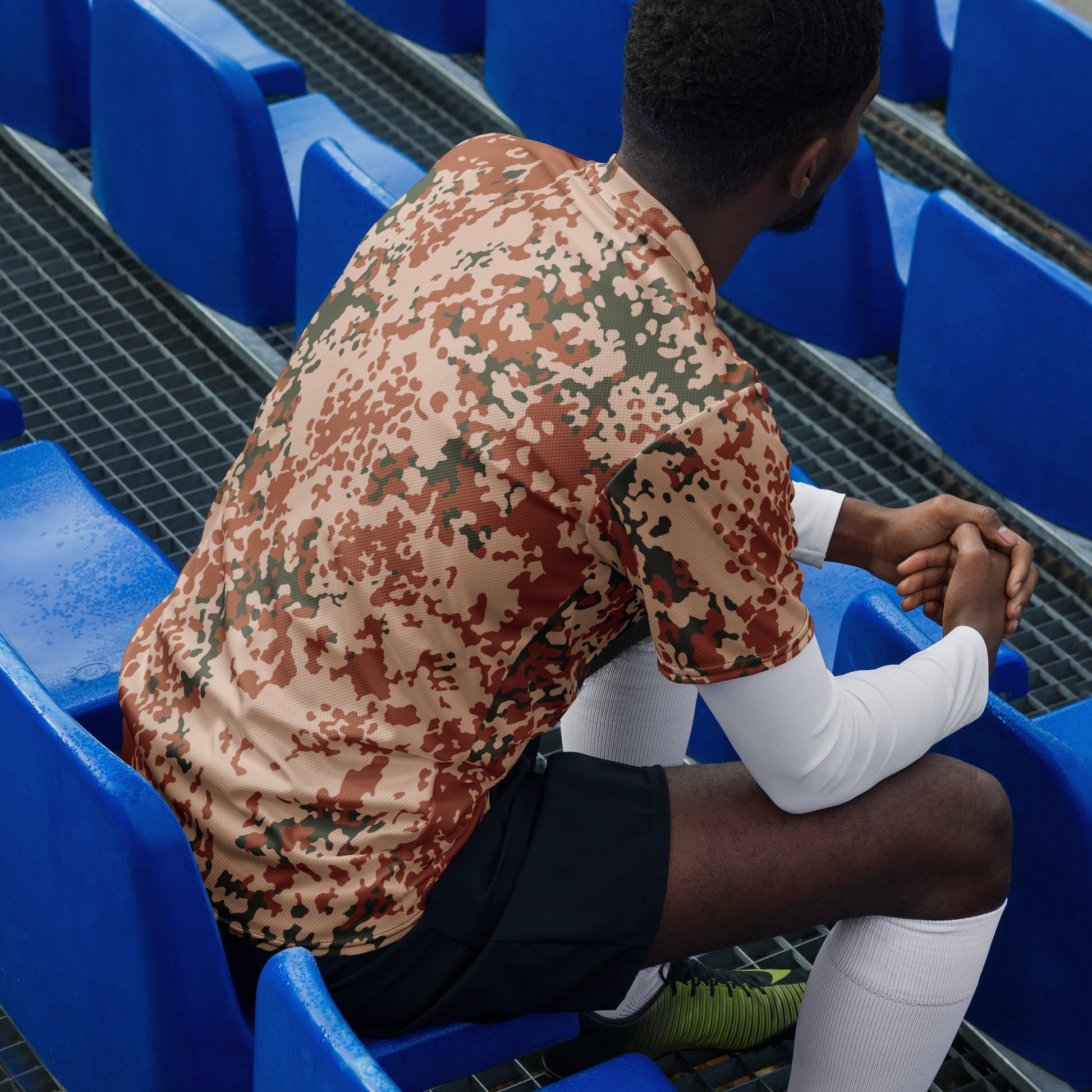 Danish Flecktarn Desert CAMO unisex sports jersey - Sports Jerseys