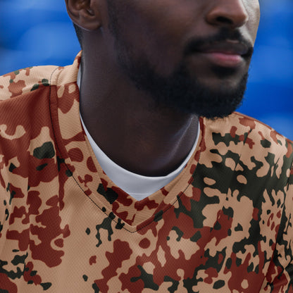 Danish Flecktarn Desert CAMO unisex sports jersey - Sports Jerseys