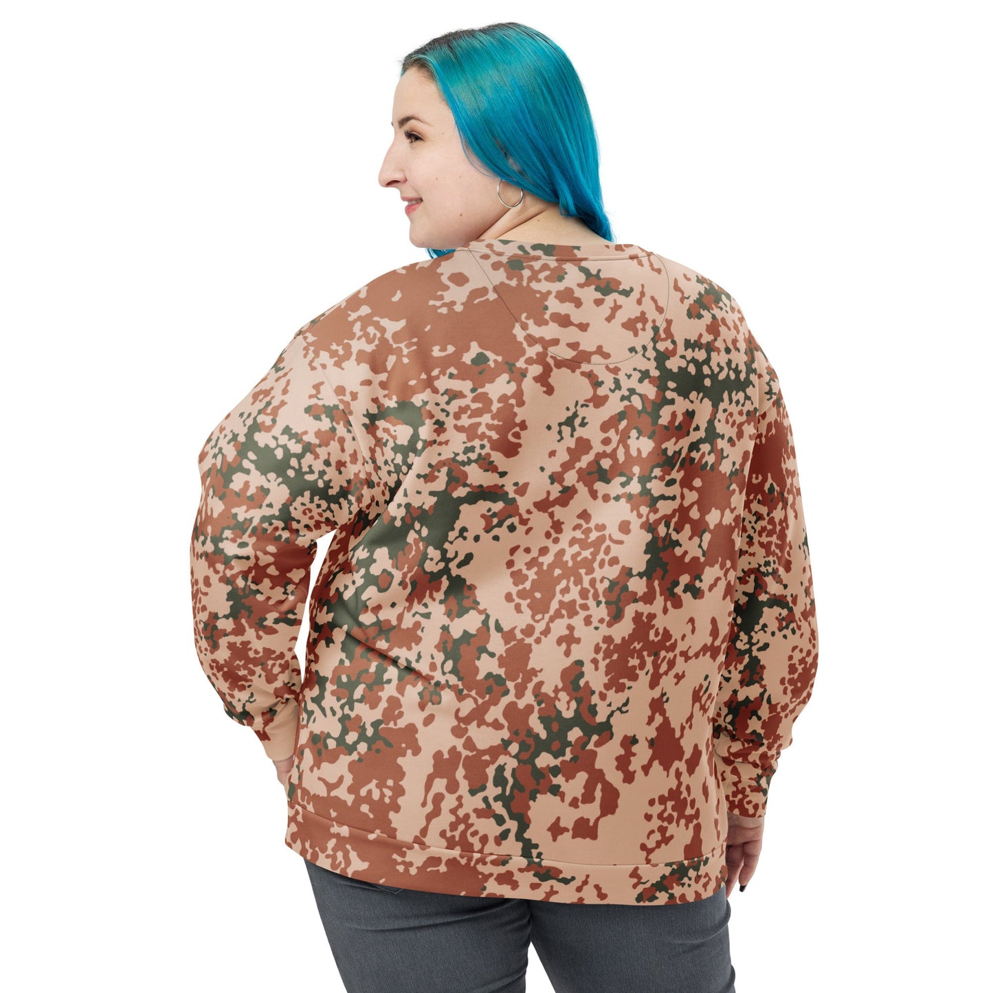 Danish Flecktarn Desert CAMO Unisex Sweatshirt - Sweatshirts