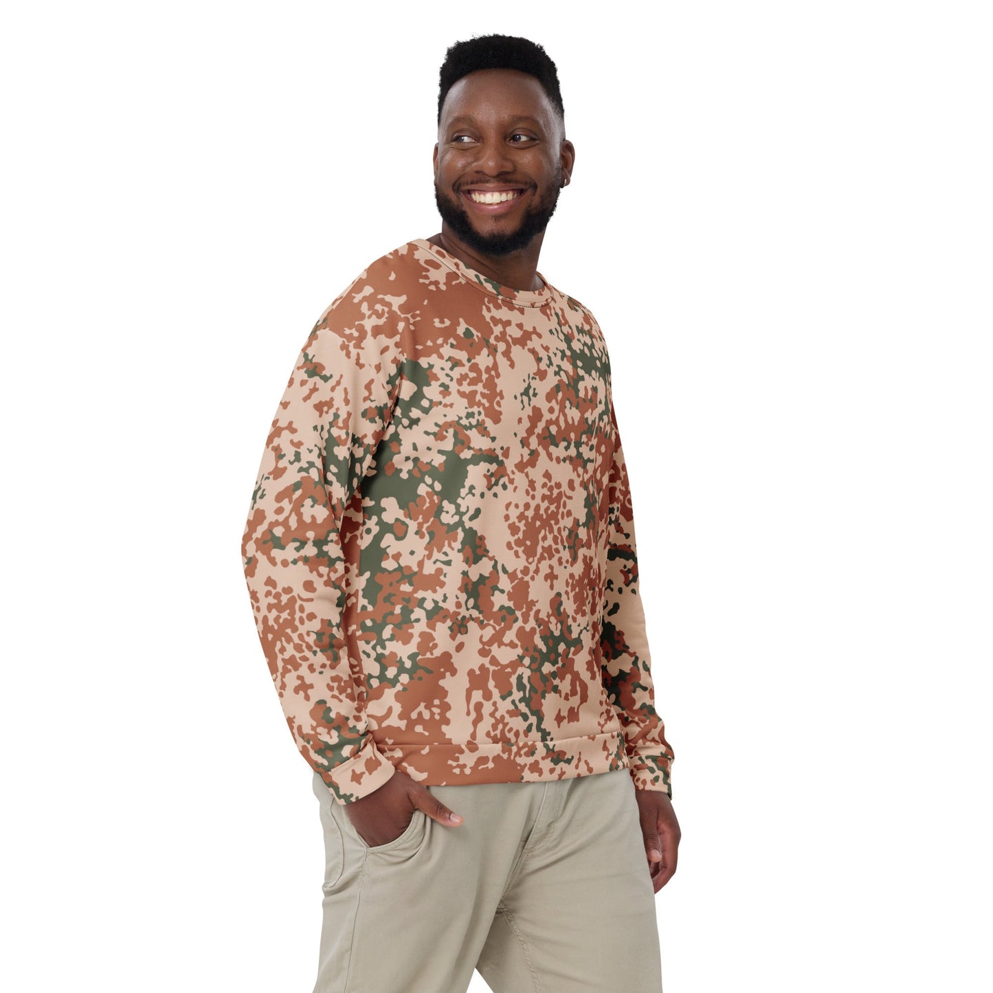 Danish Flecktarn Desert CAMO Unisex Sweatshirt - Sweatshirts