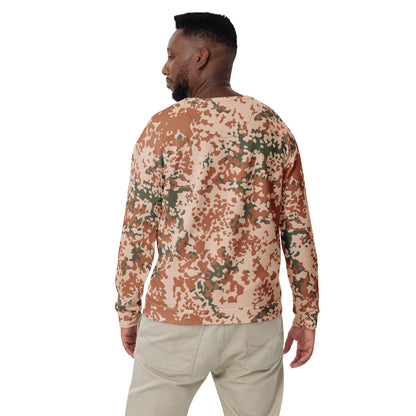 Danish Flecktarn Desert CAMO Unisex Sweatshirt - Sweatshirts