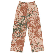 Flecktarn Scandinavian Desert CAMO Unisex Wide-Leg Leisure Pants - 2XS - Pant