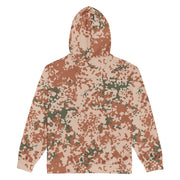 Flecktarn Desert Scandinavian CAMO Unisex Zip Hoodie