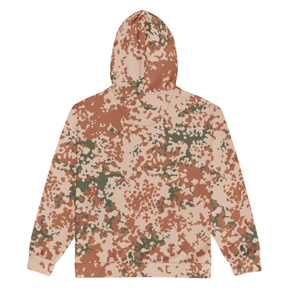 Danish Flecktarn Desert CAMO Unisex zip hoodie - Zip Hoodies
