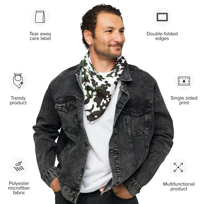 Flecktarn Scandinavian Snow CAMO Bandana - Head