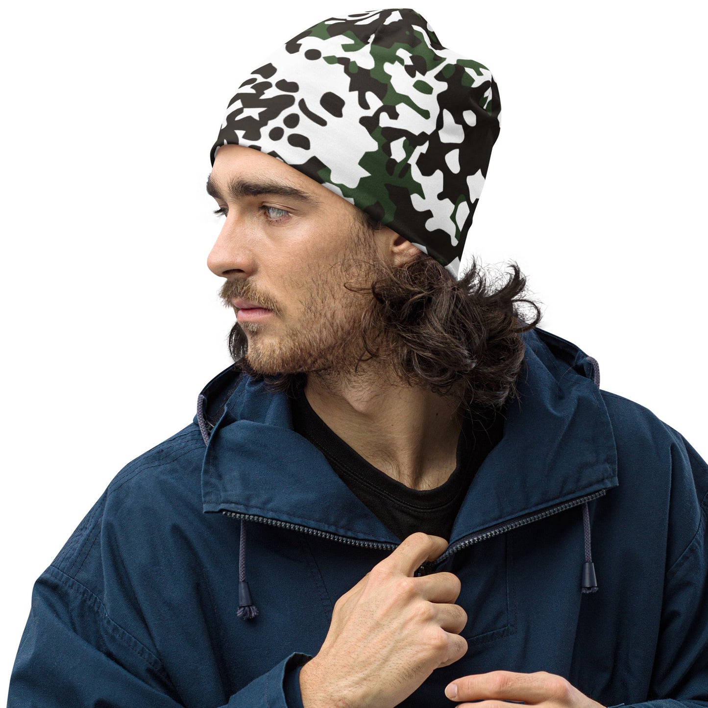 Danish Flecktarn Snow CAMO Beanie - Beanies