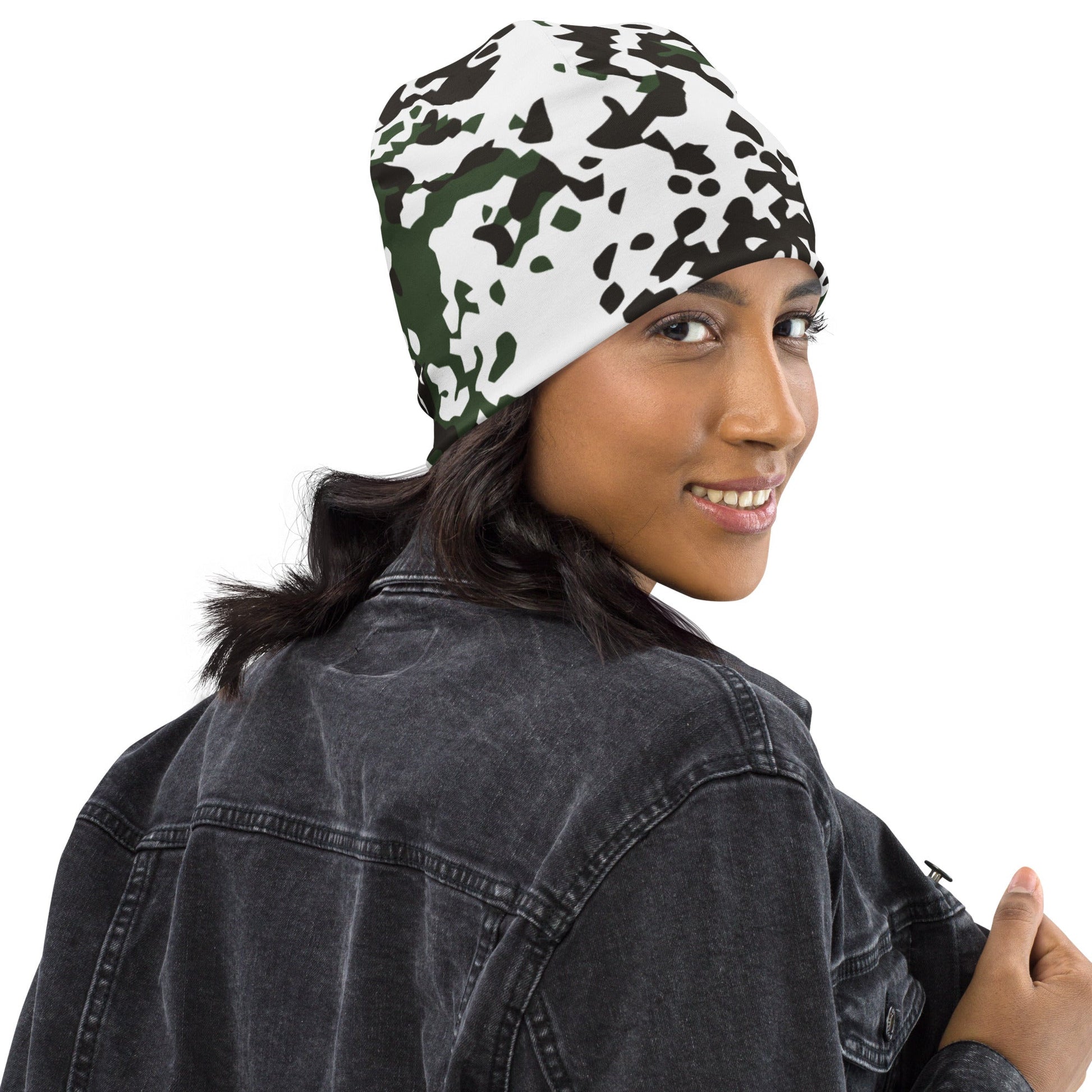 Danish Flecktarn Snow CAMO Beanie - Beanies