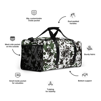 Danish Flecktarn Snow CAMO Duffle Bag