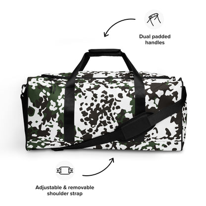 Danish Flecktarn Snow CAMO Duffle Bag