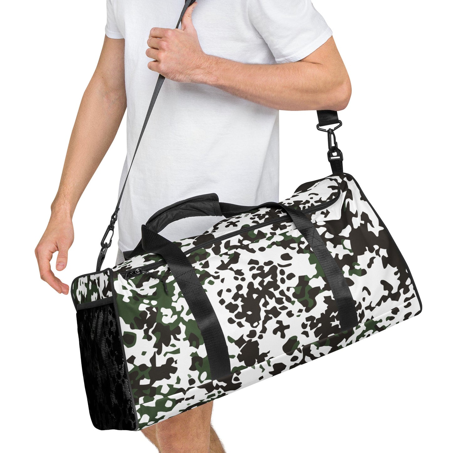 Danish Flecktarn Snow CAMO Duffle Bag