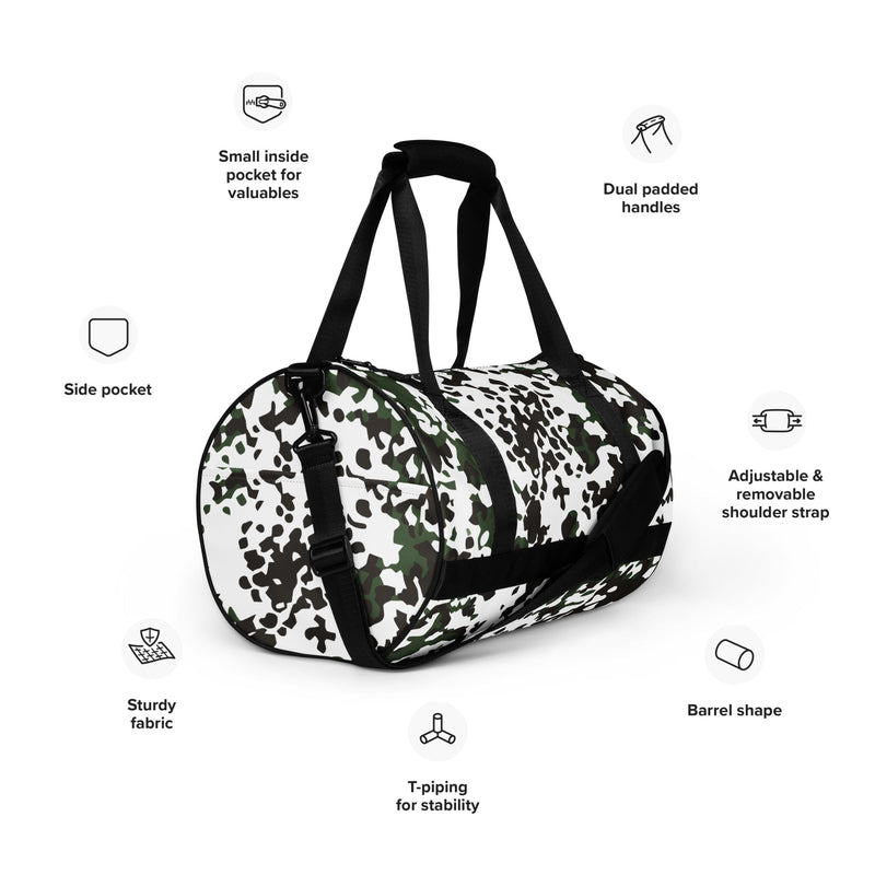 Flecktarn Scandinavian Snow CAMO Gym Bag
