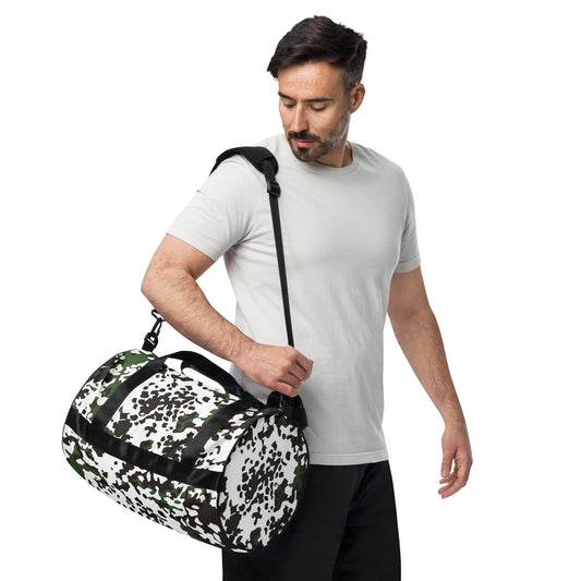 Danish Flecktarn Snow CAMO gym bag - Gym Bags