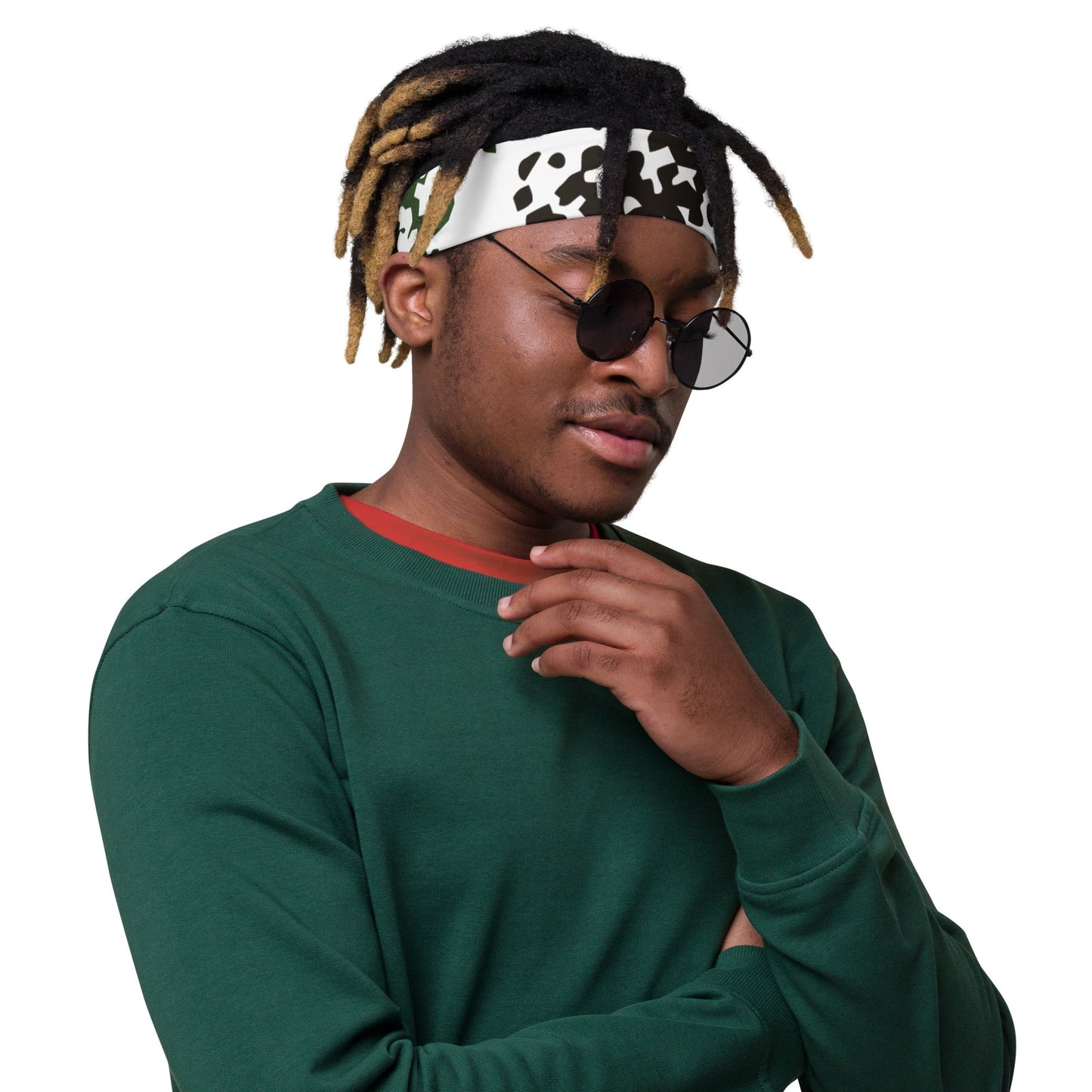 Danish Flecktarn Snow CAMO Headband Headbands