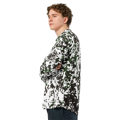 Danish Flecktarn Snow CAMO hockey fan jersey 2XS Hockey Jerseys