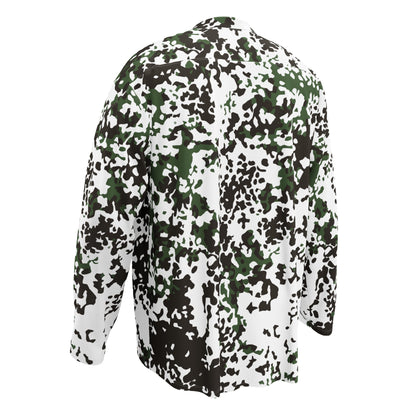 Danish Flecktarn Snow CAMO hockey fan jersey Hockey Jerseys