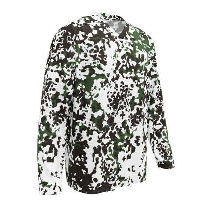 Danish Flecktarn Snow CAMO hockey fan jersey Hockey Jerseys