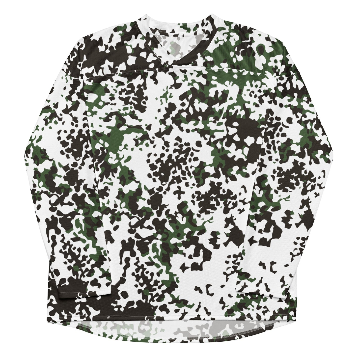 Danish Flecktarn Snow CAMO hockey fan jersey Hockey Jerseys
