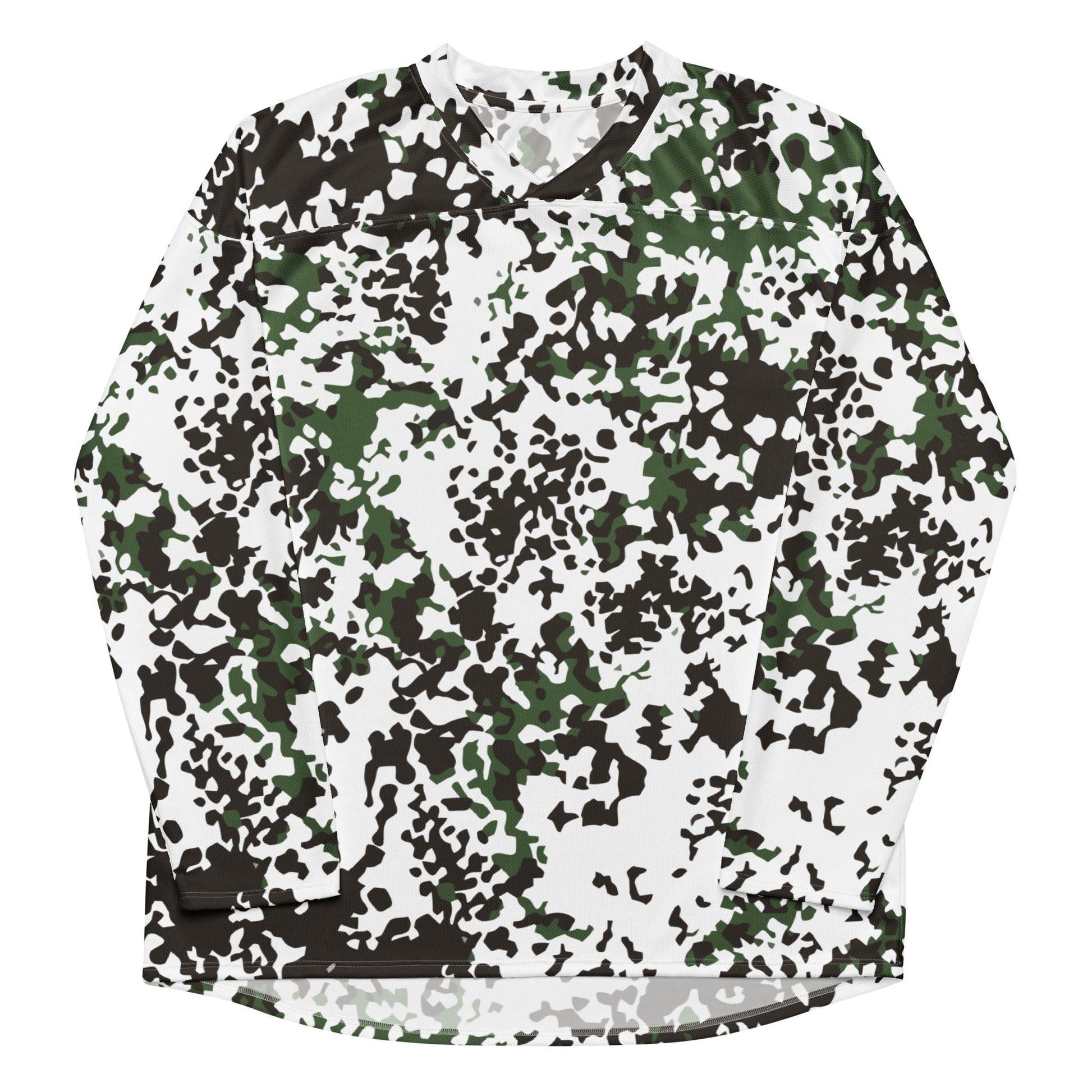 Danish Flecktarn Snow CAMO hockey fan jersey Hockey Jerseys