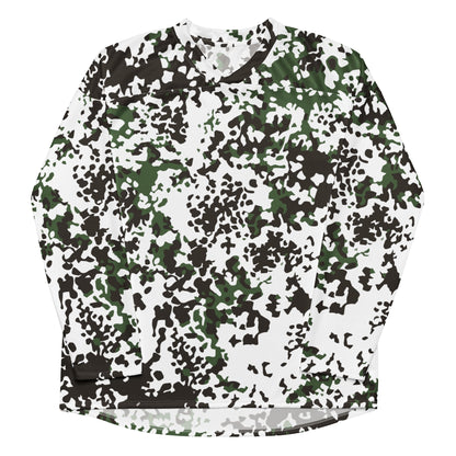 Danish Flecktarn Snow CAMO hockey fan jersey Hockey Jerseys