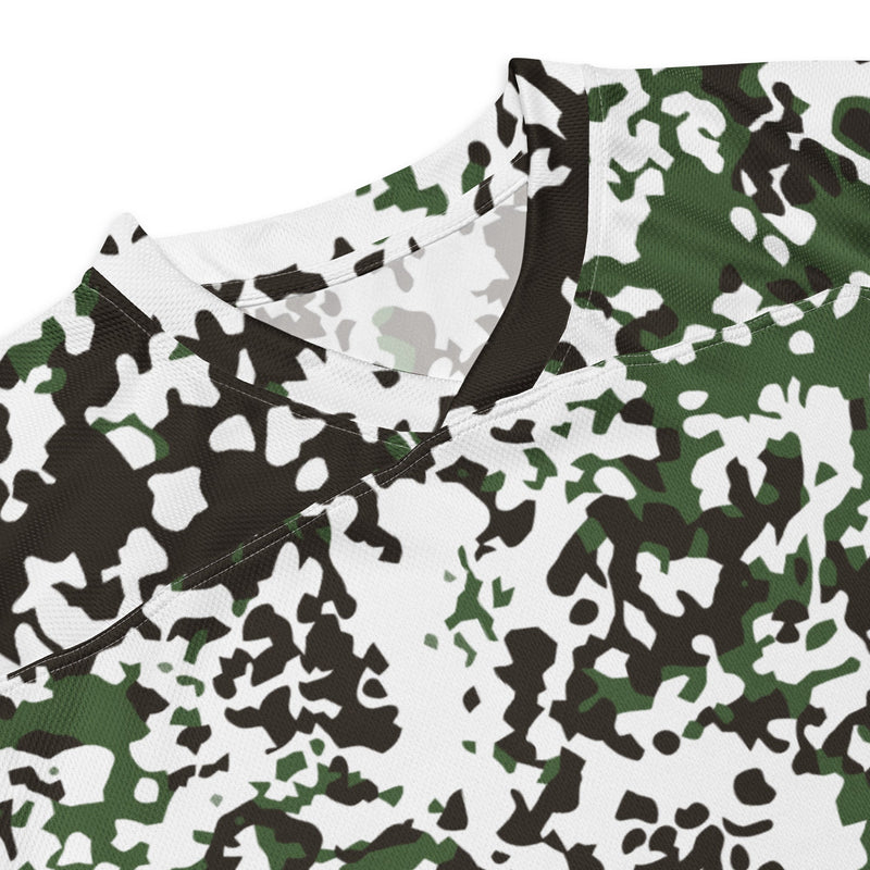 Flecktarn Snow Scandinavian CAMO Unisex Hockey Fan Jersey