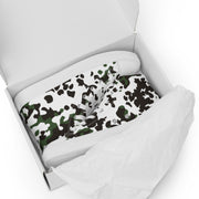 Flecktarn Scandinavian Snow CAMO Mens High-Top Canvas Shoes