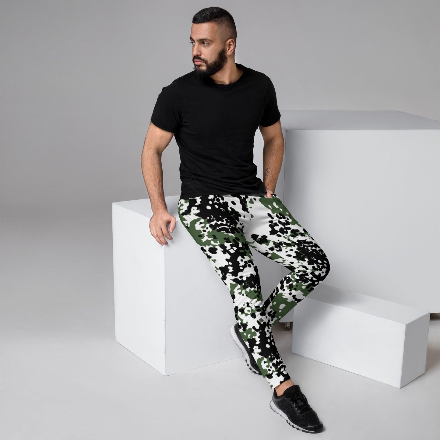 Danish Flecktarn Snow CAMO Mens Joggers