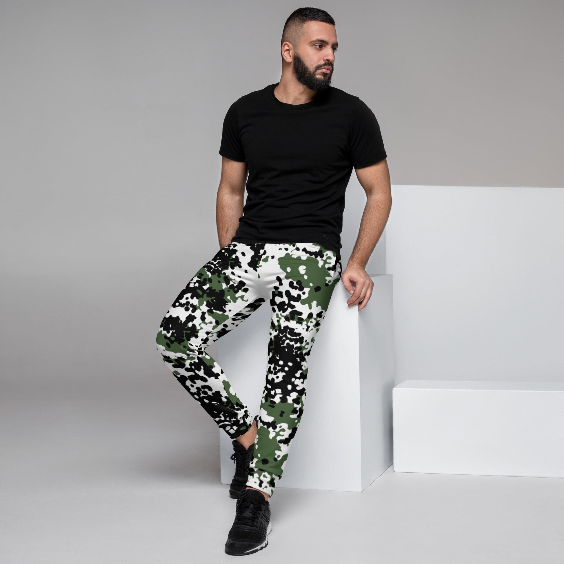 Danish Flecktarn Snow CAMO Mens Joggers - XS