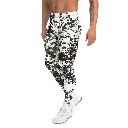 Danish Flecktarn Snow CAMO Mens Leggings