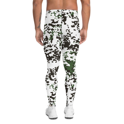 Danish Flecktarn Snow CAMO Mens Leggings