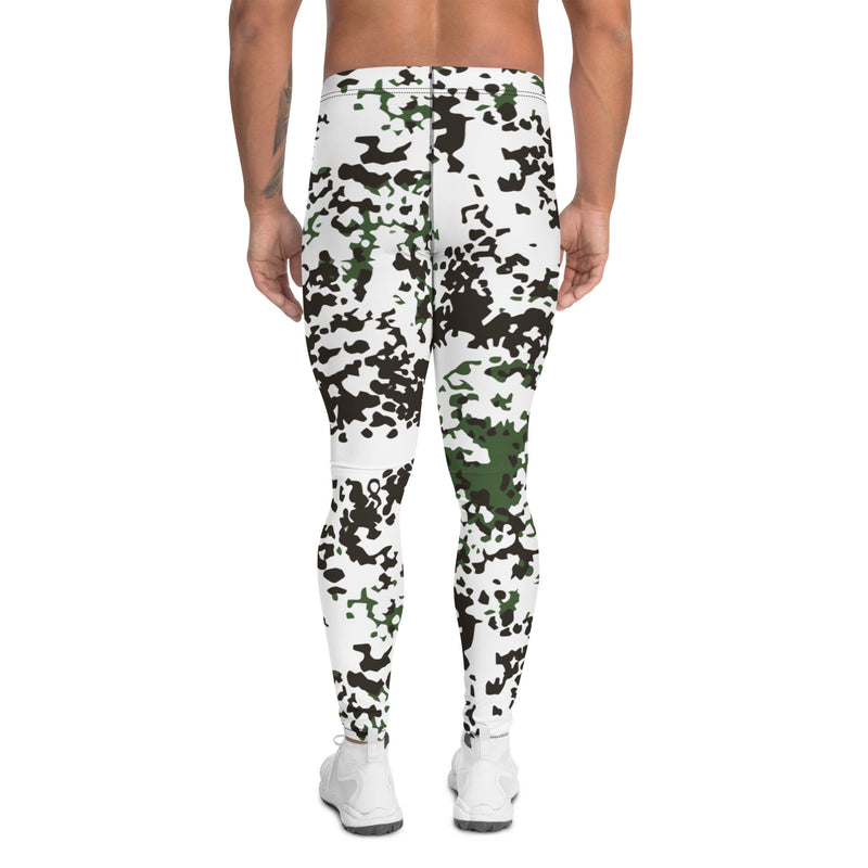 Flecktarn Scandinavian Snow CAMO Mens Leggings - Men