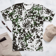 Flecktarn Snow Scandinavian CAMO Mens T-Shirt - XS