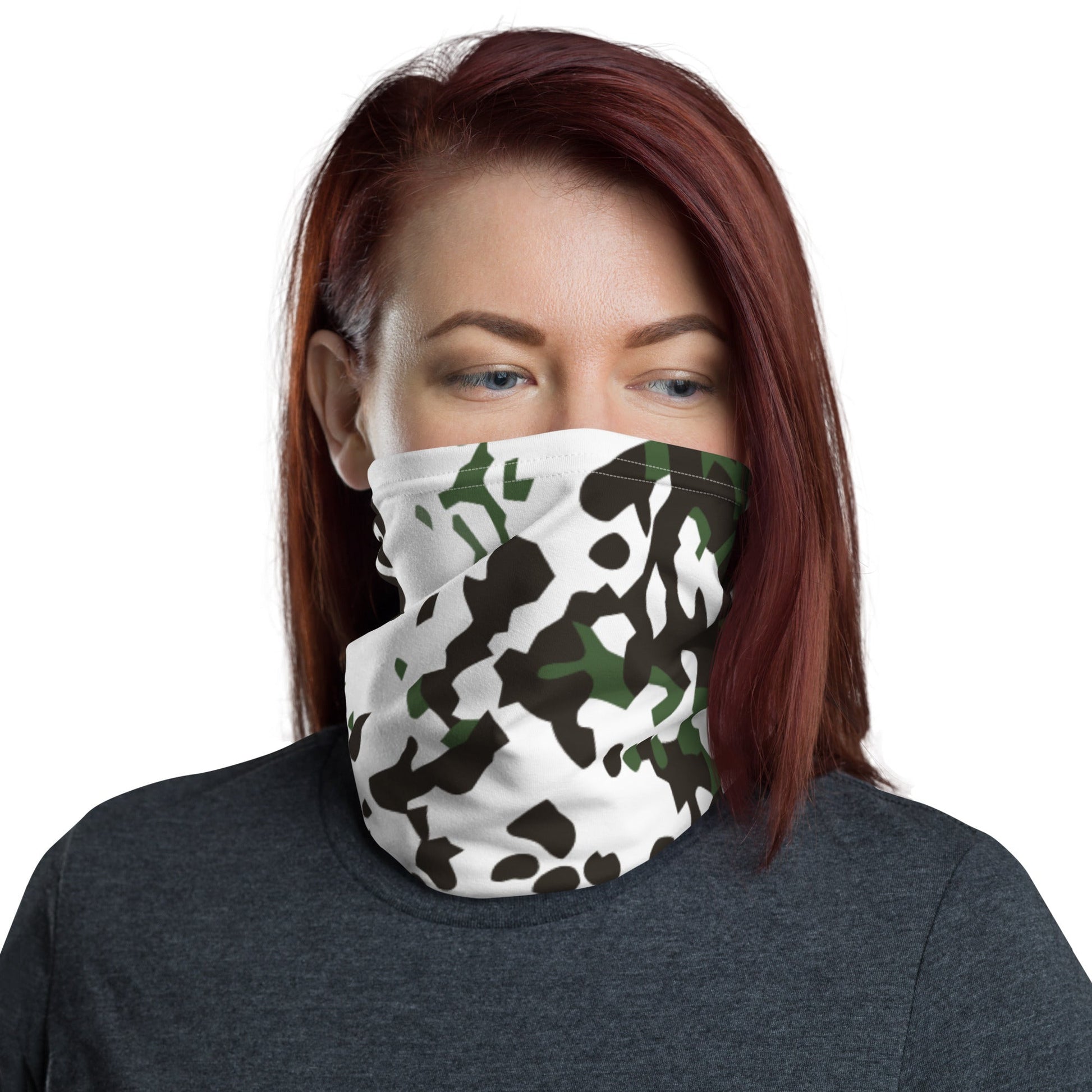 Danish Flecktarn Snow CAMO Neck Gaiter Gaiters