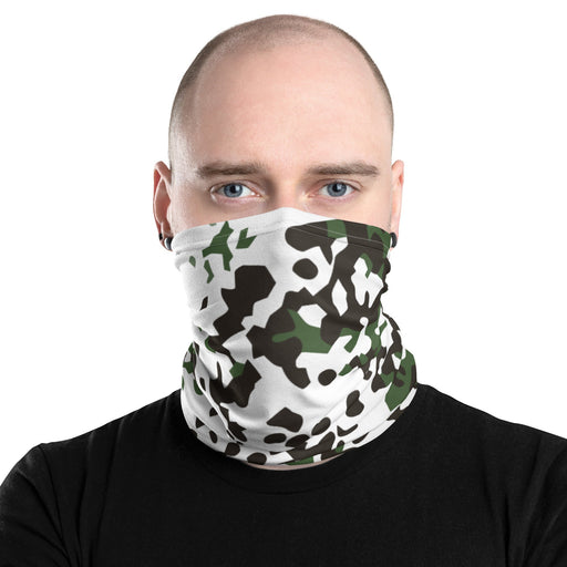 Flecktarn Snow Scandinavian CAMO Neck Gaiter - Gaiters