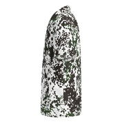 Flecktarn Scandinavian Snow CAMO Unisex Short-Sleeve Button Shirt - Button-Up