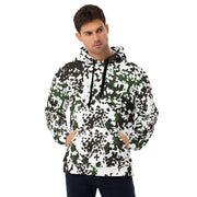 Flecktarn Scandinavian Snow CAMO Unisex Hoodie - 2XS