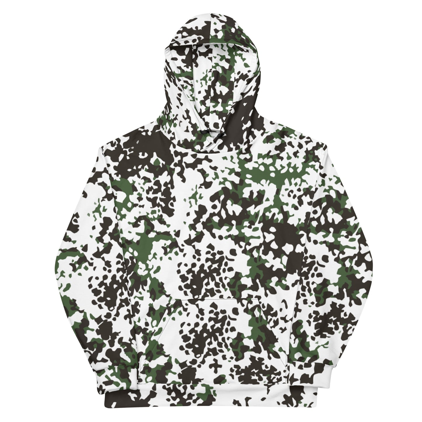 Danish Flecktarn Snow CAMO Unisex Hoodie - Hoodies
