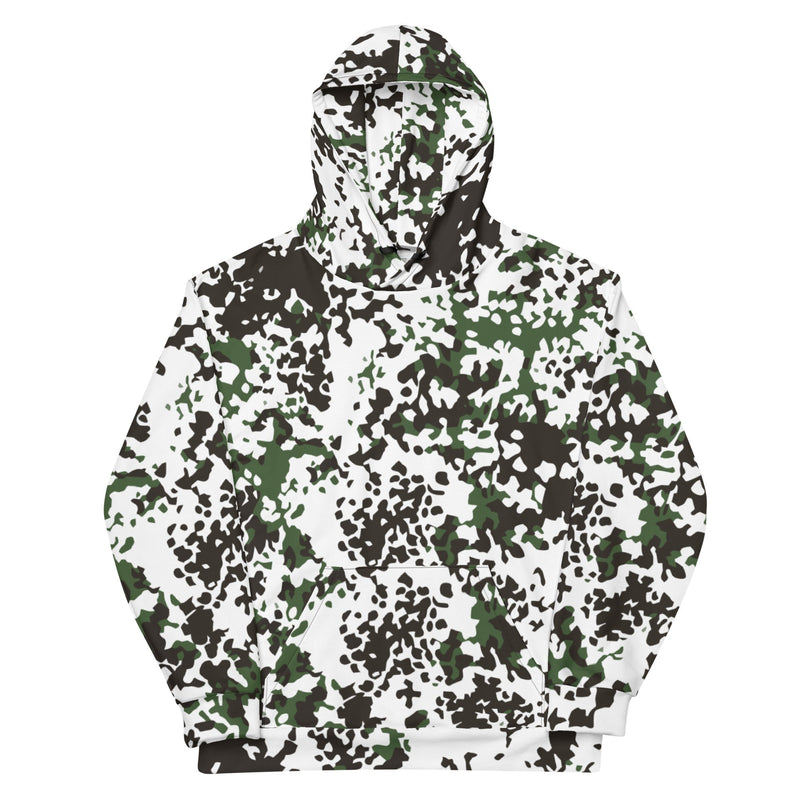 Flecktarn Scandinavian Snow CAMO Unisex Hoodie