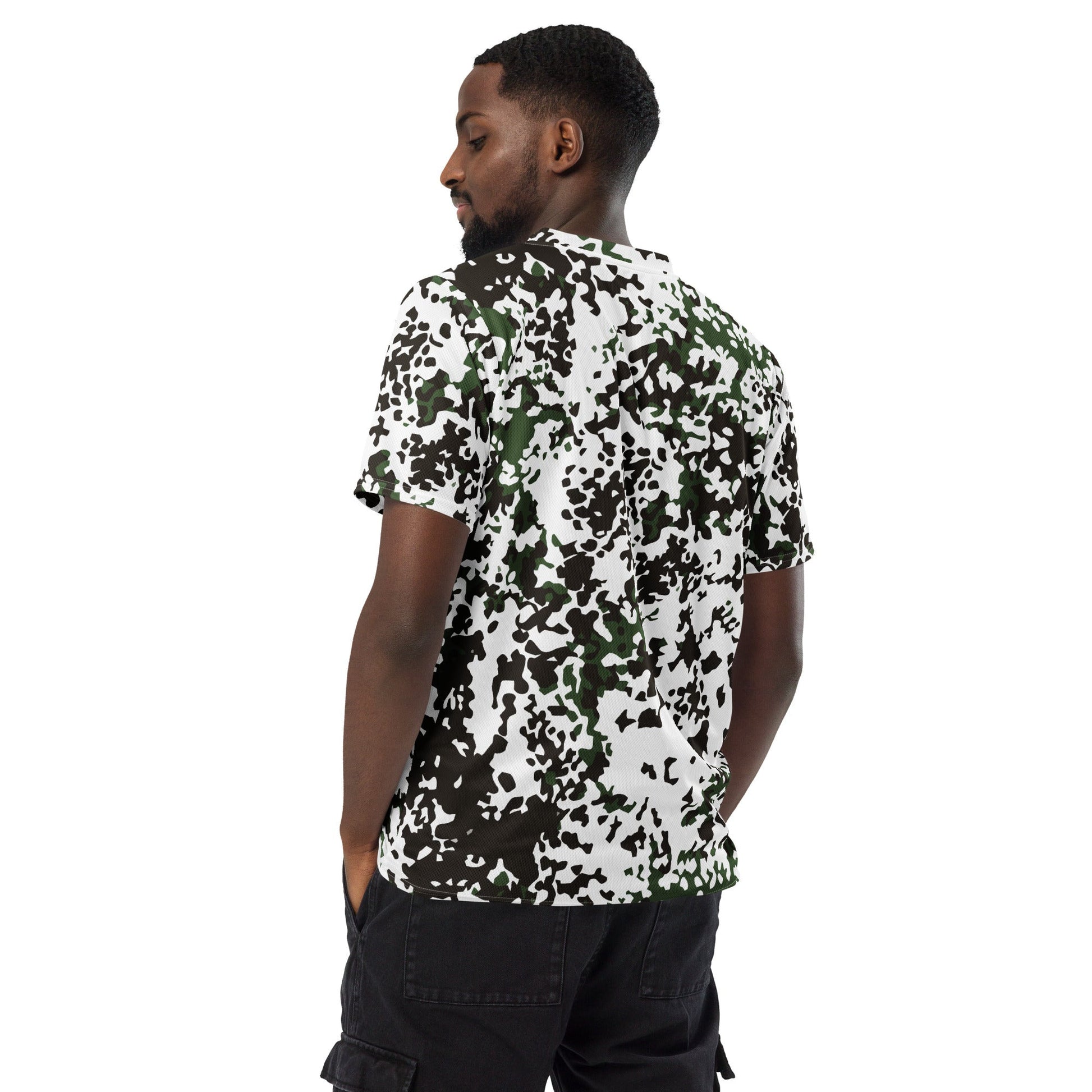 Danish Flecktarn Snow CAMO unisex sports jersey Sports Jerseys